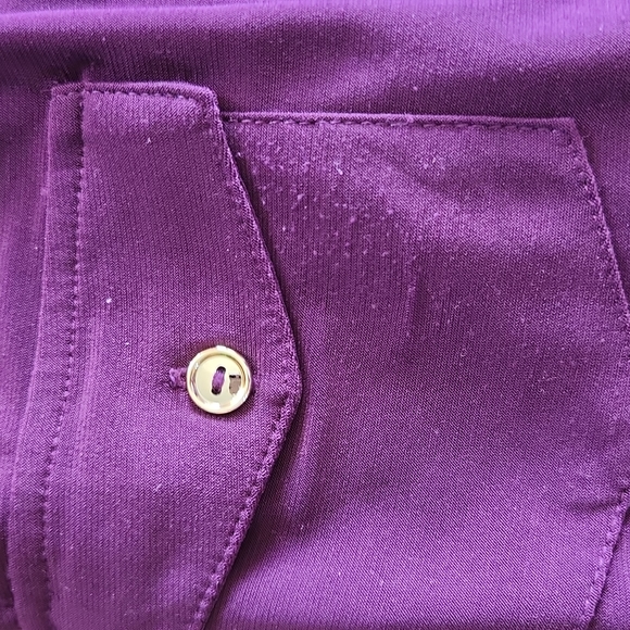 Plum blouse, sz M - Picture 10 of 12
